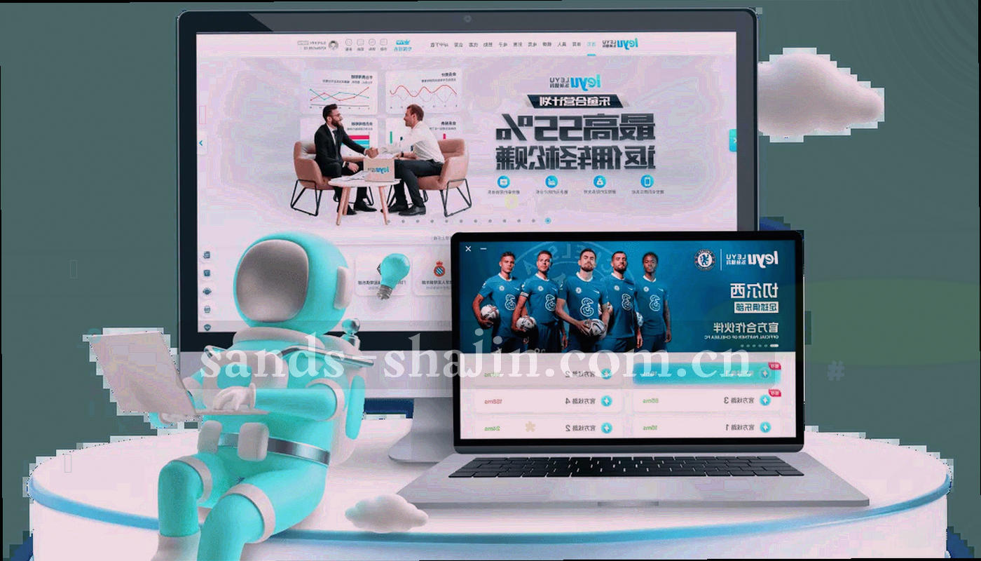 深海蓝服务台面板与金色细线网格构成的抽象背景